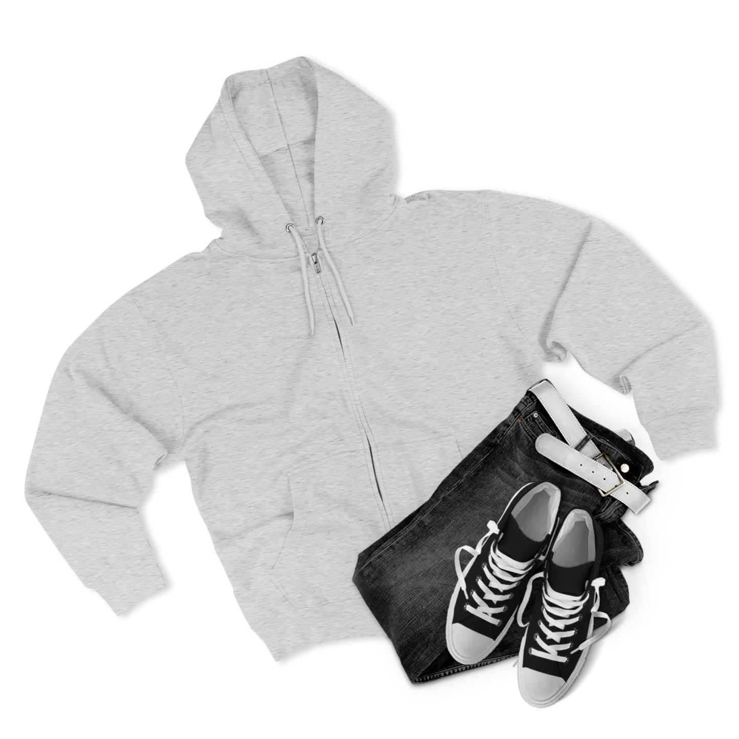 Street Skateboarder Zip Hoodie Printify