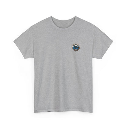 Skull Skateboard Tee — "No Brakes" Graphic Cotton Shirt Printify