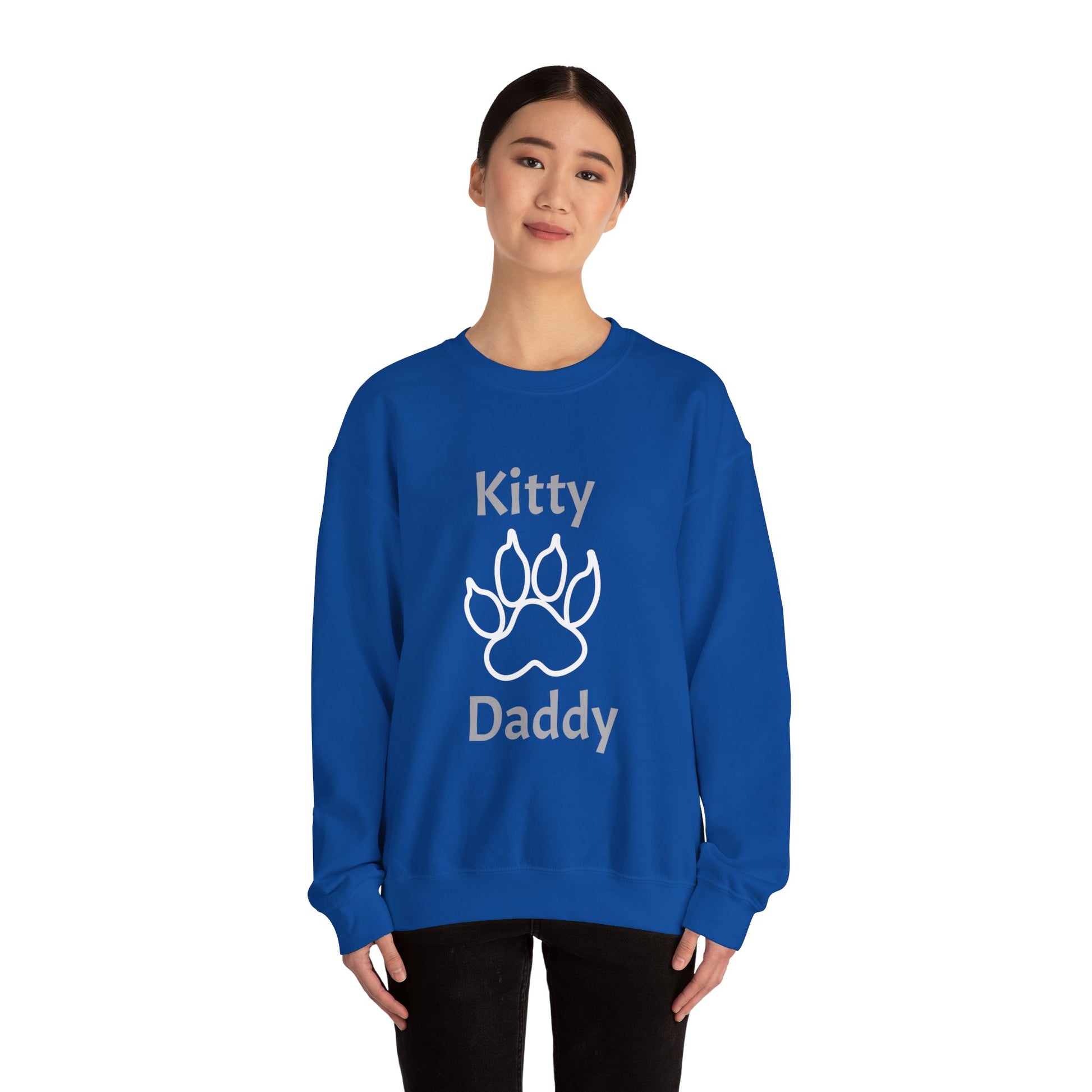 Copy of Unisex Heavy Blend™ Kitty Daddy Crewneck Sweatshirt Printify