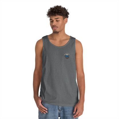 Skate Skull Tank Top – "No Brakes" Graphic Sleeveless Tee Printify