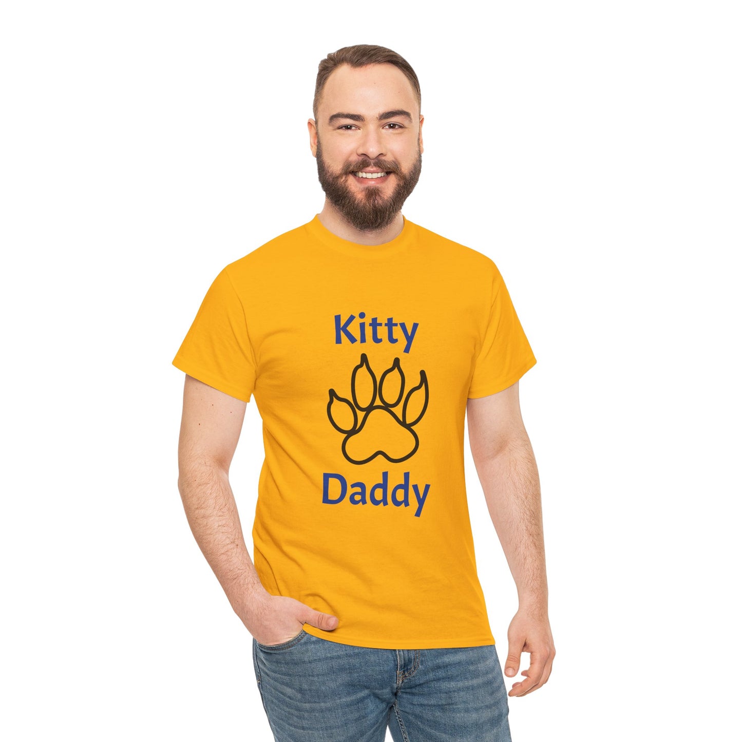 Kitty Daddy Unisex Heavy Cotton Tee Printify
