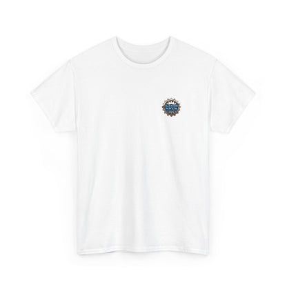 Skull Skateboard Tee — "No Brakes" Graphic Cotton Shirt Printify