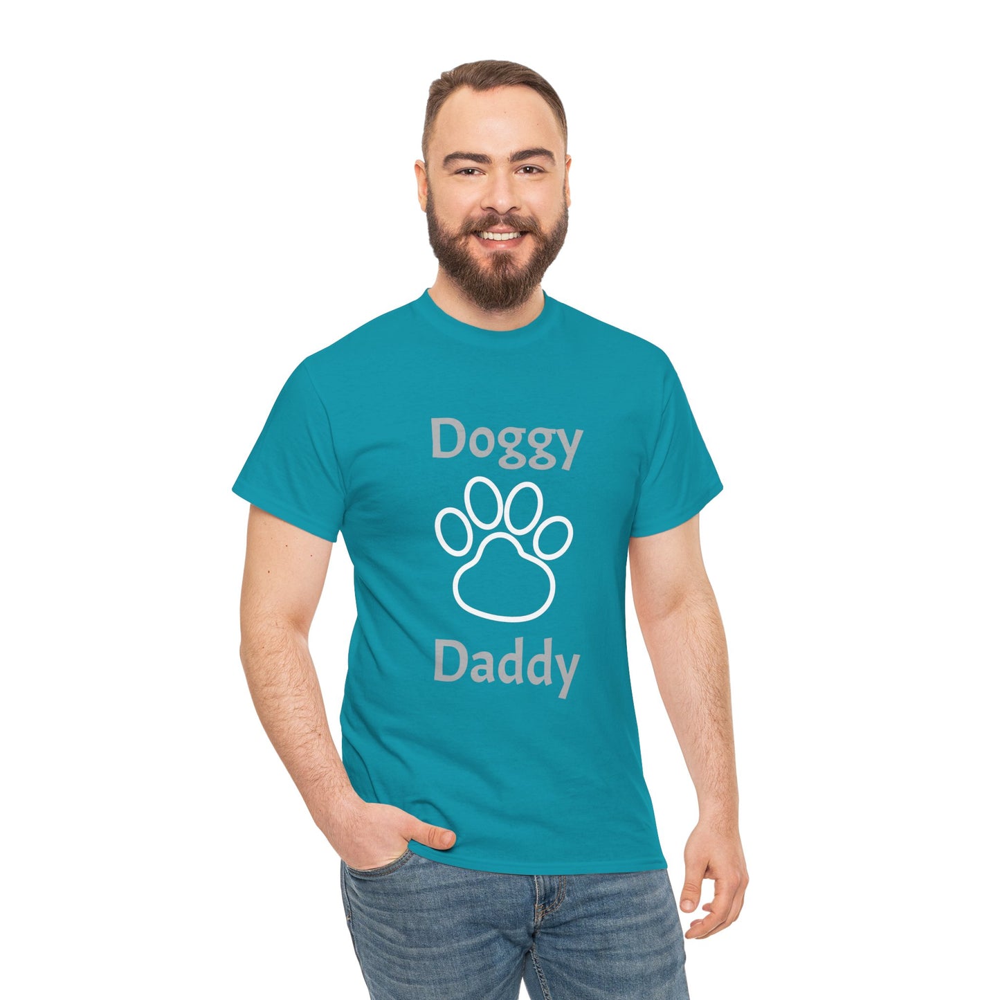 Doggy Daddy Unisex Heavy Cotton Tee Printify