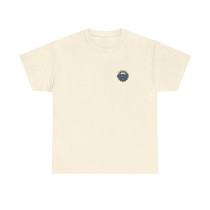 Skull Skateboard Tee — "No Brakes" Graphic Cotton Shirt Printify