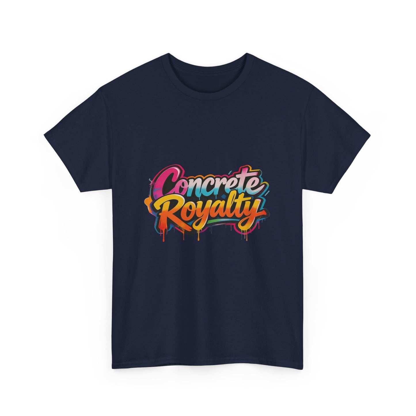 Concrete Royalty T-Shirt — Urban Graffiti Streetwear Tee Printify