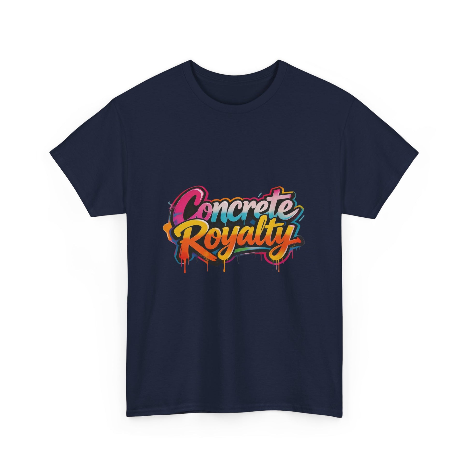 Concrete Royalty T-Shirt — Urban Graffiti Streetwear Tee Printify