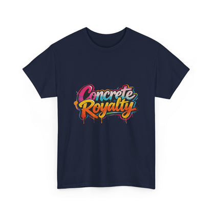 Concrete Royalty T-Shirt — Urban Graffiti Streetwear Tee Printify
