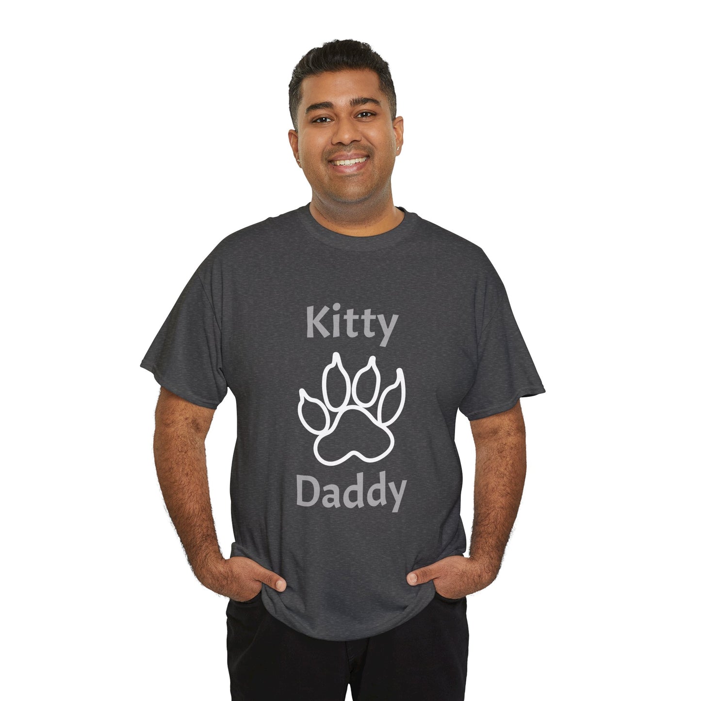 Kitty Daddy Unisex Heavy Cotton Tee Printify