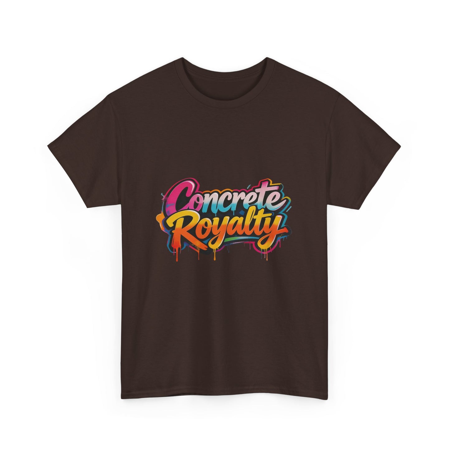 Concrete Royalty T-Shirt — Urban Graffiti Streetwear Tee Printify