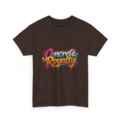 Concrete Royalty T-Shirt — Urban Graffiti Streetwear Tee Printify