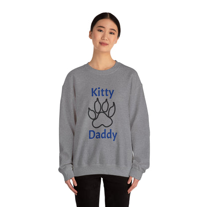 Unisex Heavy Blend™ Kitty Daddy Crewneck Sweatshirt Printify