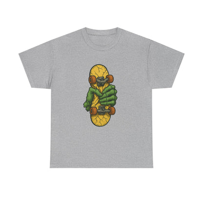 Skateboard Monster Tee, Fun Graphic T-Shirt for Skaters, Cool Unisex Cotton Shirt, Unique Gift for Birthdays, Streetwear Style Printify