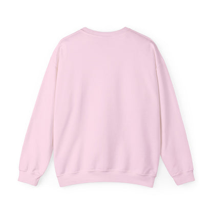Grinning Reaper Crewneck Sweatshirt — Neon Pink Skull UOME Printify
