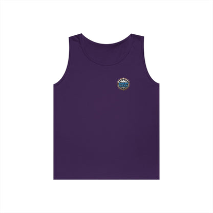 Skate Skull Tank Top – "No Brakes" Graphic Sleeveless Tee Printify