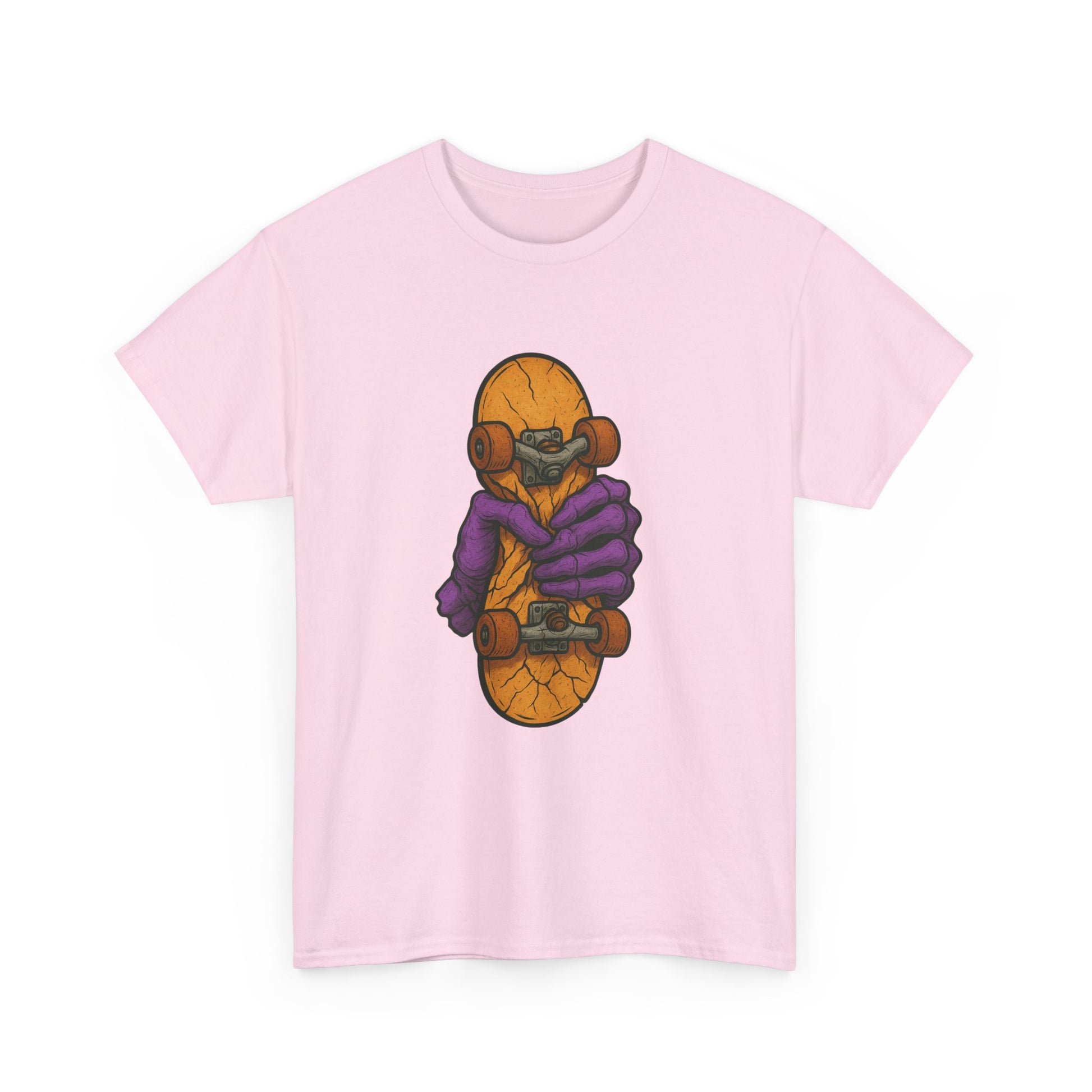 Skateboard Monster Tee, Fun Graphic T-Shirt for Skaters, Cool Unisex Cotton Shirt, Unique Gift for Birthdays, Streetwear Style Printify