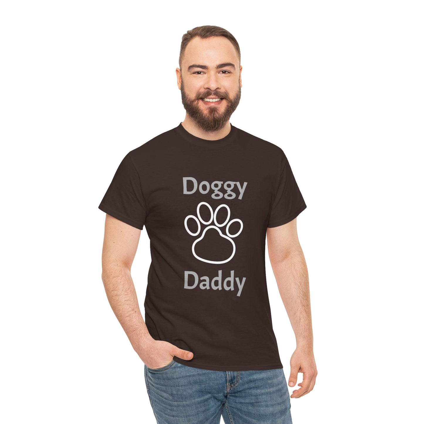 Doggy Daddy Unisex Heavy Cotton Tee Printify