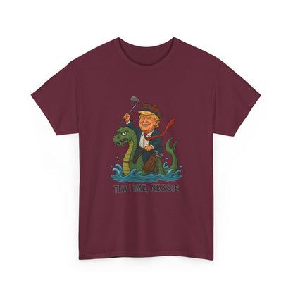 Playful Nessie Tee, Fun Shirt for Casual Wear, Great Gift for Lake Lovers, Perfect for Summer Outings, Unique Humor Apparel Printify