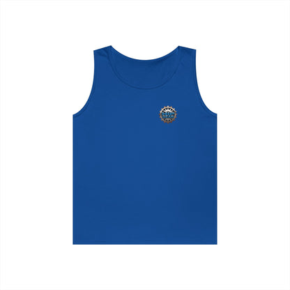 Skate Skull Tank Top – "No Brakes" Graphic Sleeveless Tee Printify