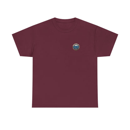 Skull Skateboard Tee — "No Brakes" Graphic Cotton Shirt Printify
