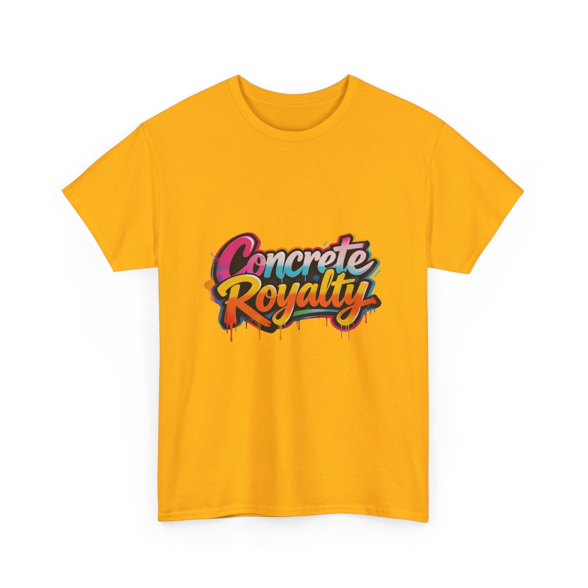 Concrete Royalty T-Shirt — Urban Graffiti Streetwear Tee Printify