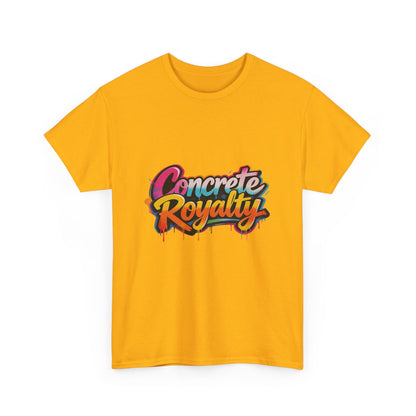 Concrete Royalty T-Shirt — Urban Graffiti Streetwear Tee Printify