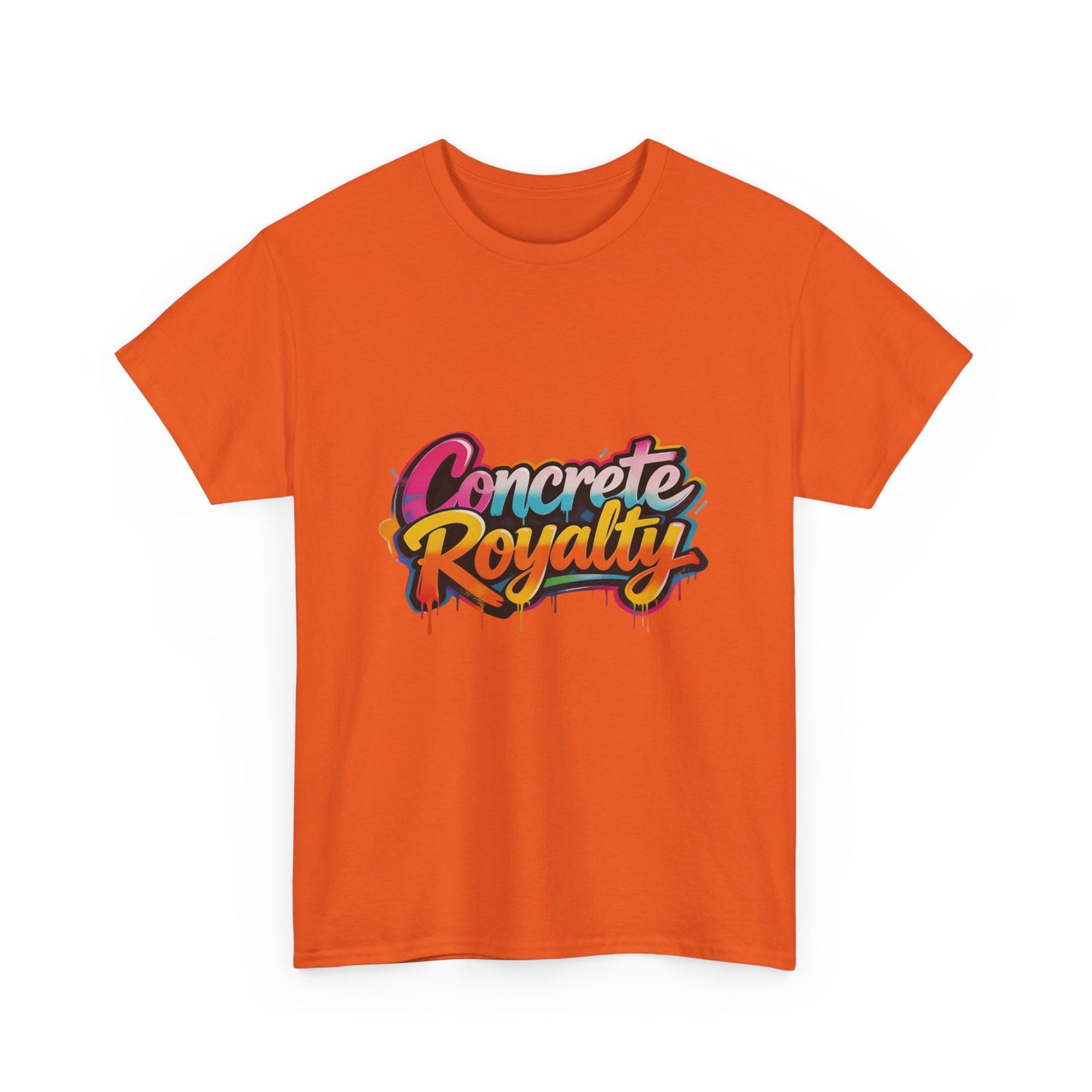 Concrete Royalty T-Shirt — Urban Graffiti Streetwear Tee Printify