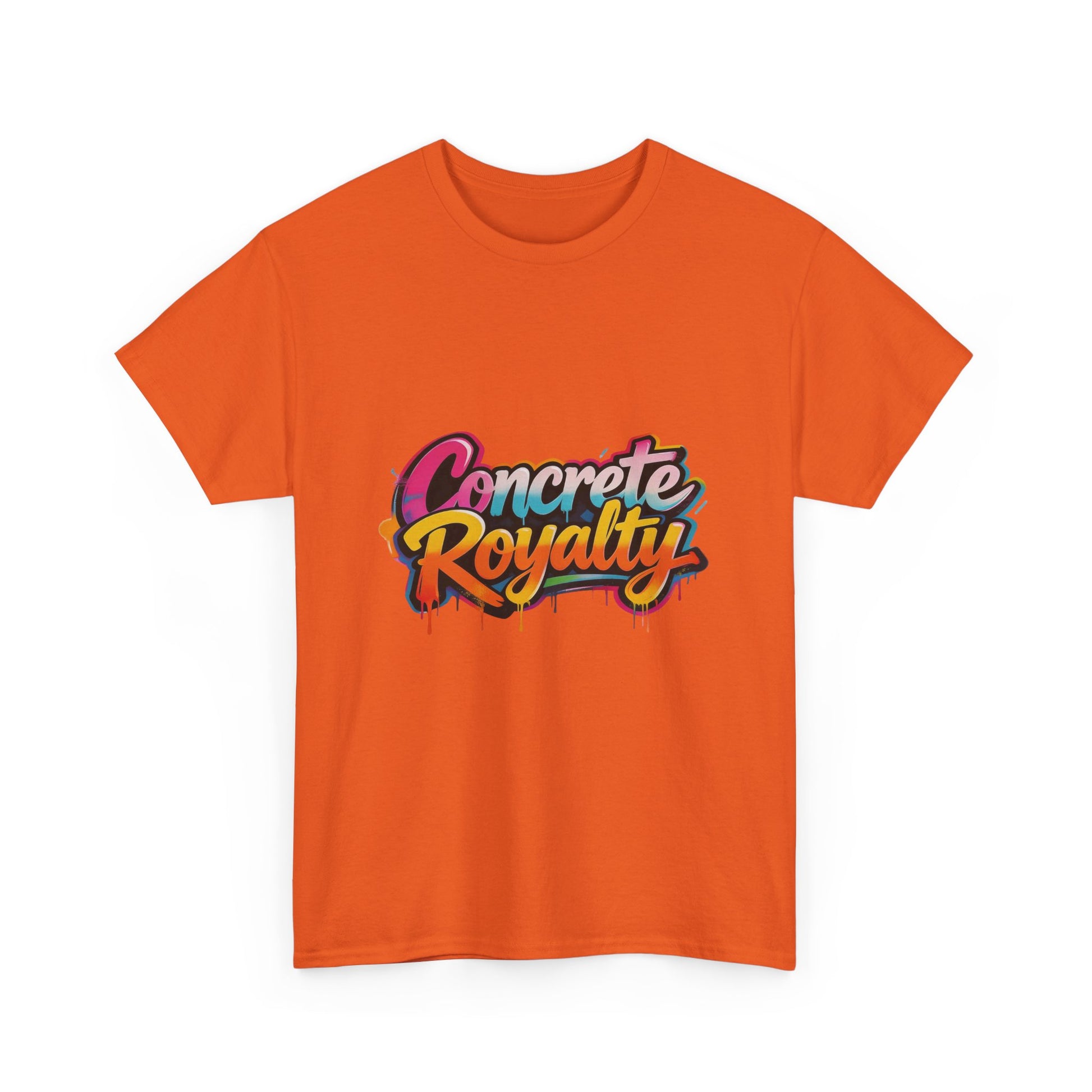 Concrete Royalty T-Shirt — Urban Graffiti Streetwear Tee Printify
