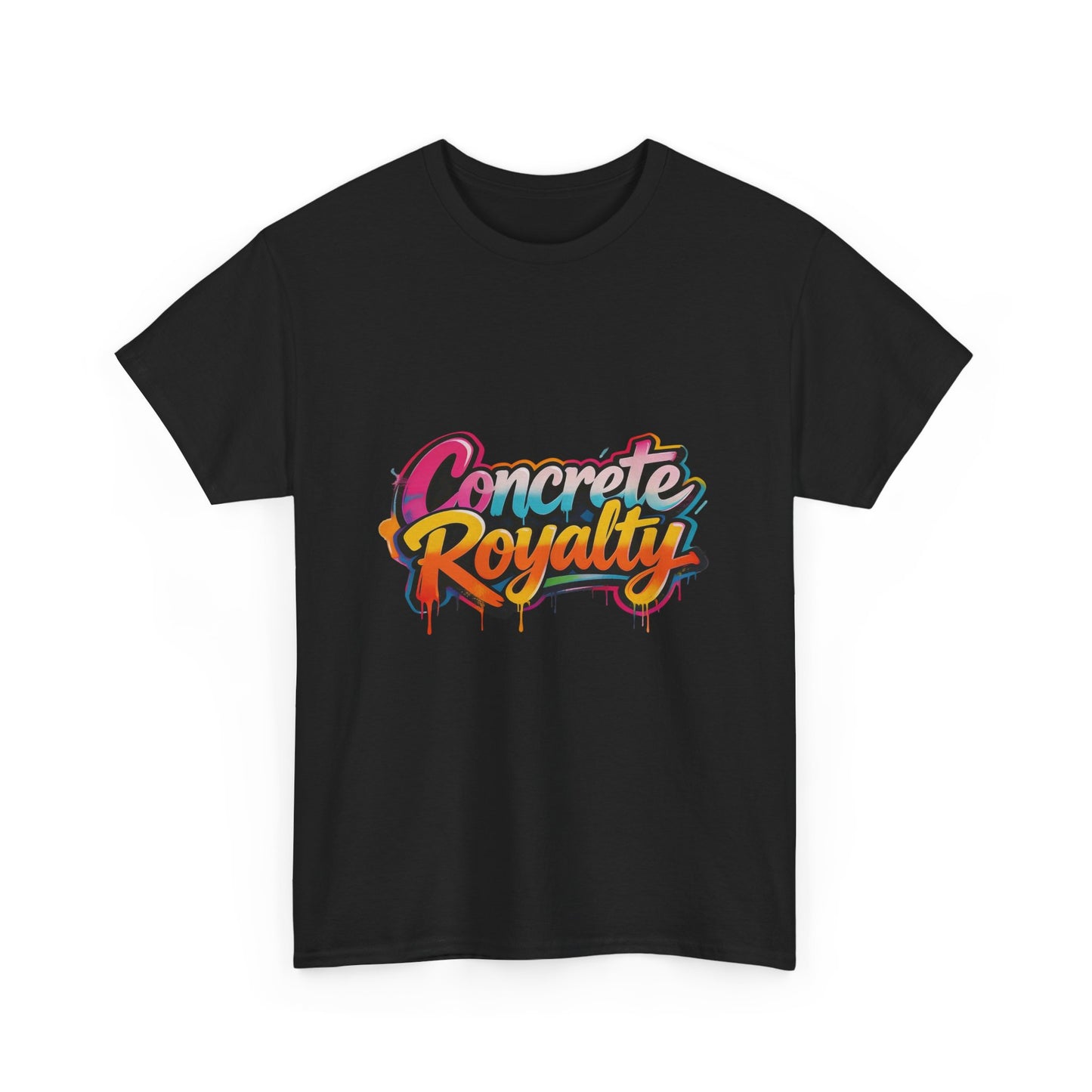 Concrete Royalty T-Shirt — Urban Graffiti Streetwear Tee Printify