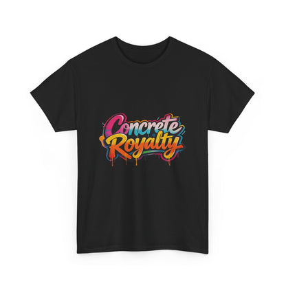 Concrete Royalty T-Shirt — Urban Graffiti Streetwear Tee Printify