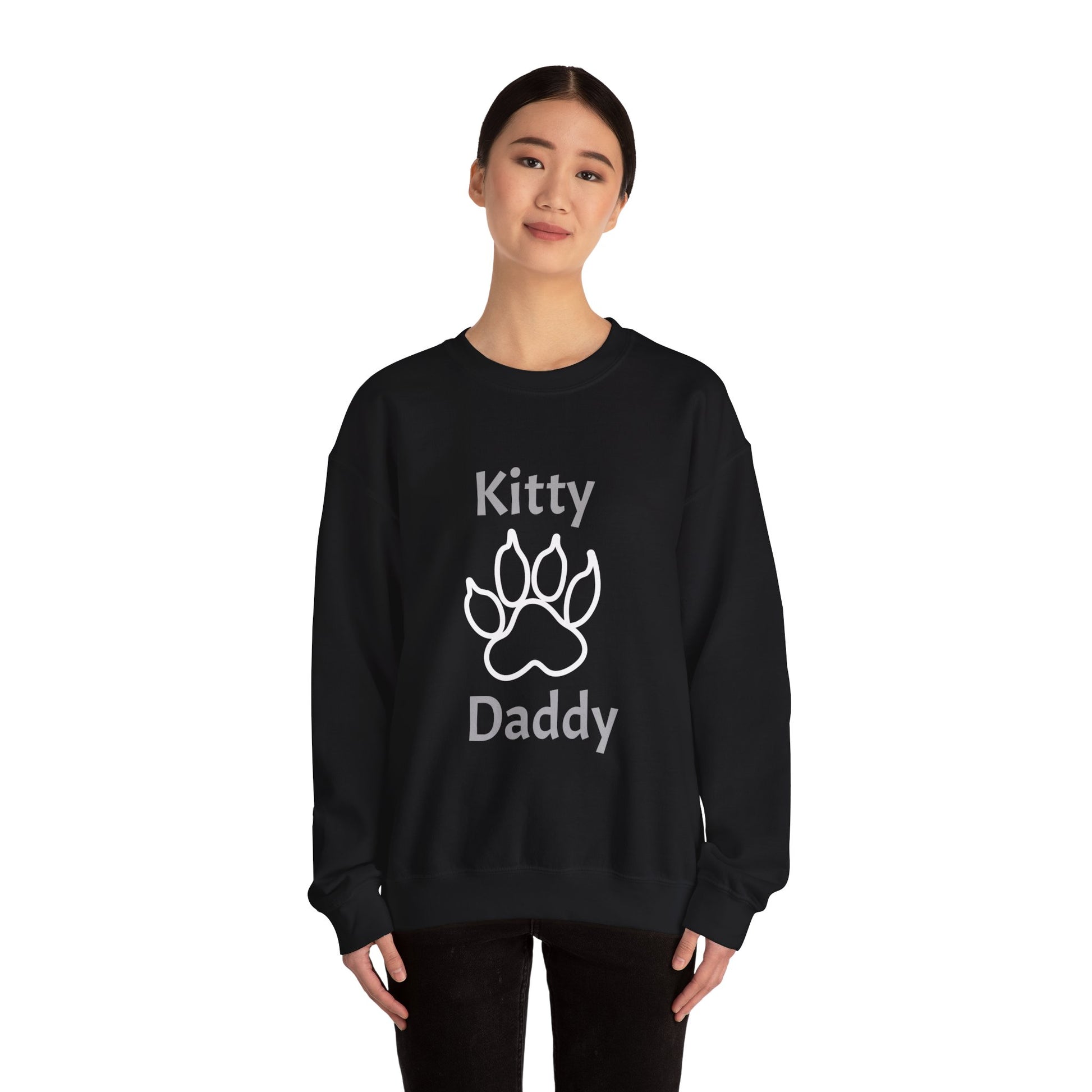 Copy of Unisex Heavy Blend™ Kitty Daddy Crewneck Sweatshirt Printify