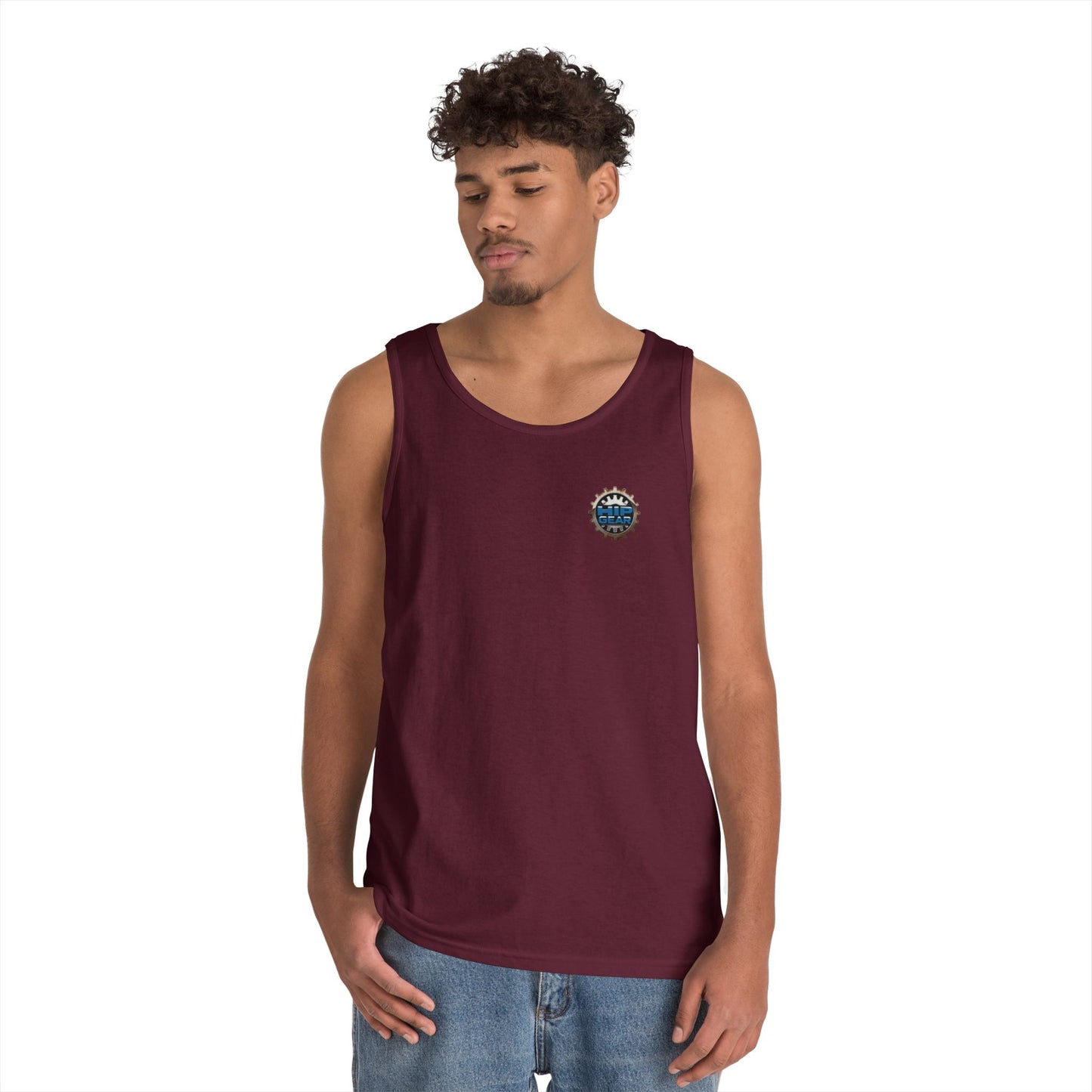 Skate Skull Tank Top – "No Brakes" Graphic Sleeveless Tee Printify