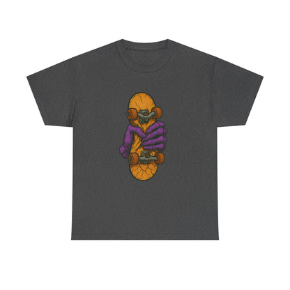 Skateboard Monster Tee, Fun Graphic T-Shirt for Skaters, Cool Unisex Cotton Shirt, Unique Gift for Birthdays, Streetwear Style Printify