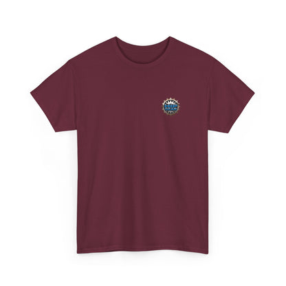 Skull Skateboard Tee — "No Brakes" Graphic Cotton Shirt Printify