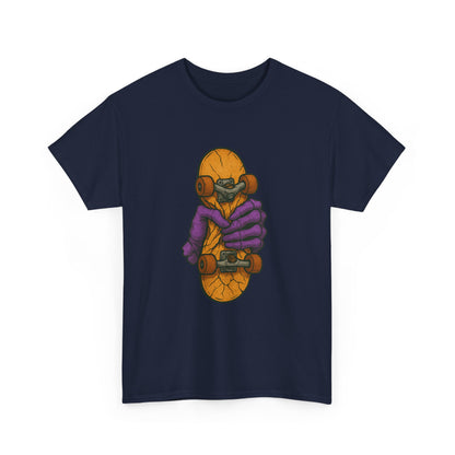 Skateboard Monster Tee, Fun Graphic T-Shirt for Skaters, Cool Unisex Cotton Shirt, Unique Gift for Birthdays, Streetwear Style Printify