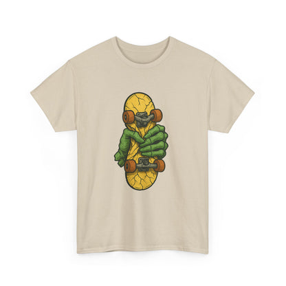 Skateboard Monster Tee, Fun Graphic T-Shirt for Skaters, Cool Unisex Cotton Shirt, Unique Gift for Birthdays, Streetwear Style Printify