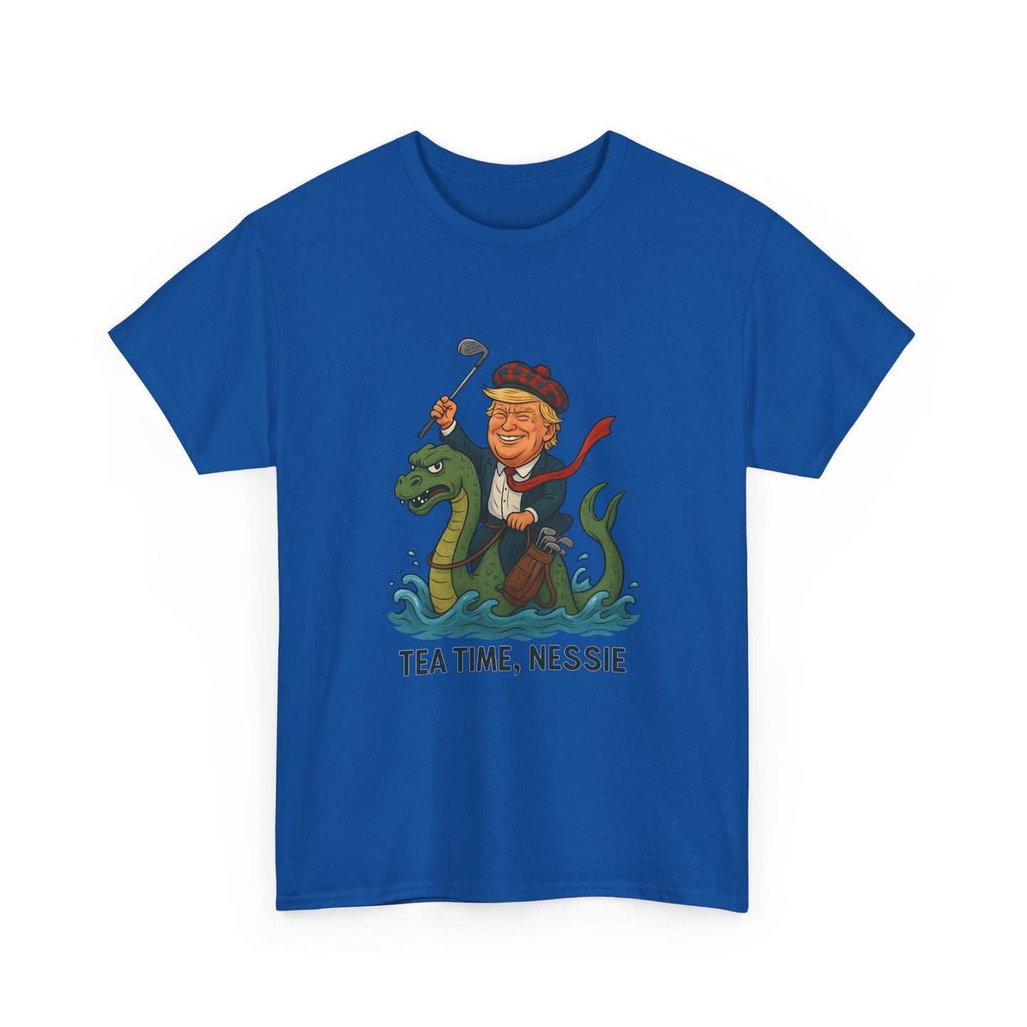 Playful Nessie Tee, Fun Shirt for Casual Wear, Great Gift for Lake Lovers, Perfect for Summer Outings, Unique Humor Apparel Printify