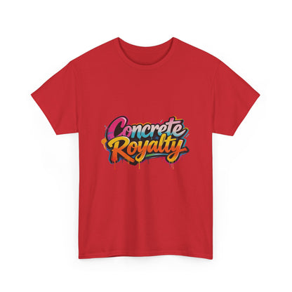 Concrete Royalty T-Shirt — Urban Graffiti Streetwear Tee Printify