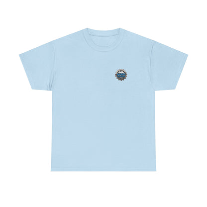 Skull Skateboard Tee — "No Brakes" Graphic Cotton Shirt Printify