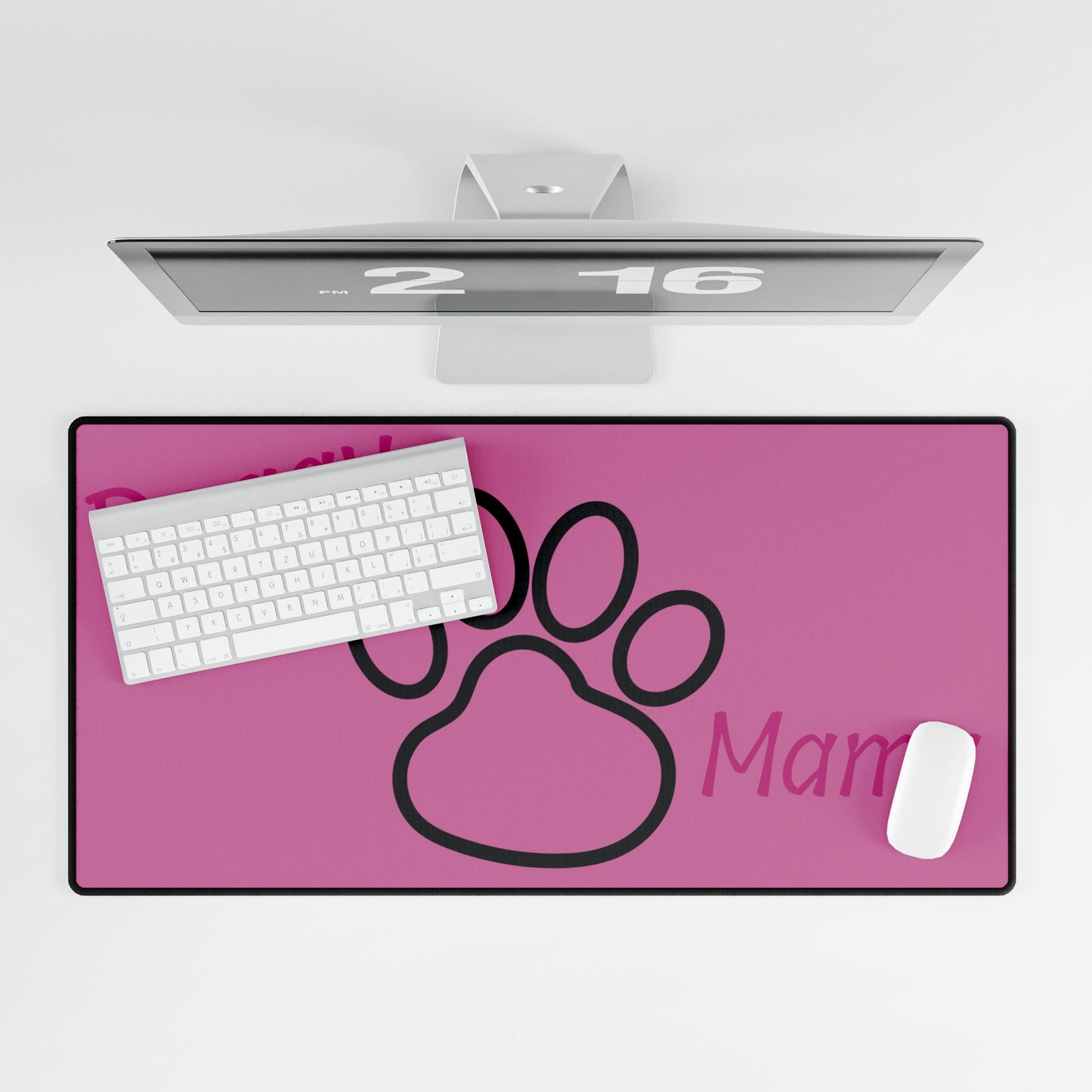 Doggy Mama Mouse Pads Printify