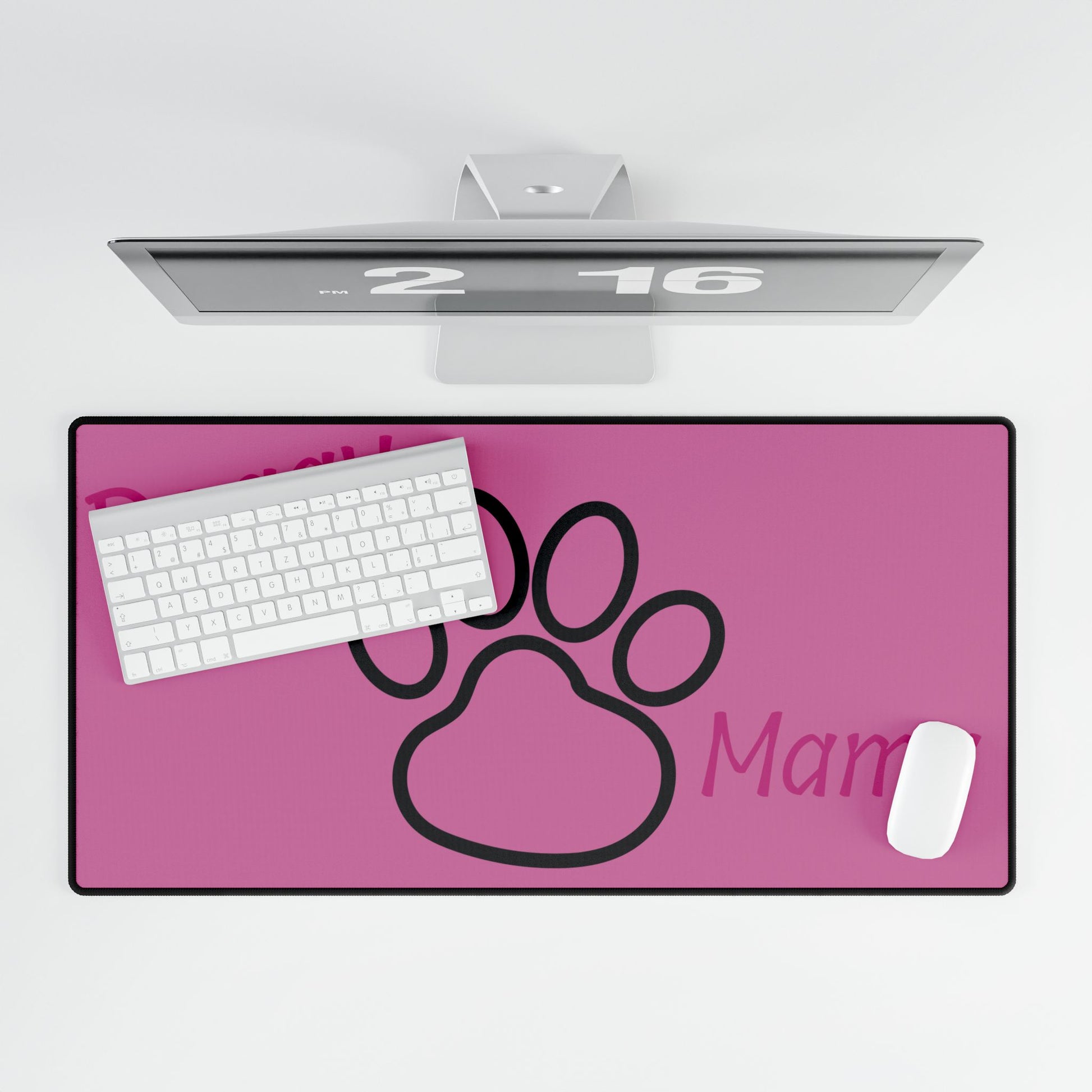 Doggy Mama Mouse Pads Printify