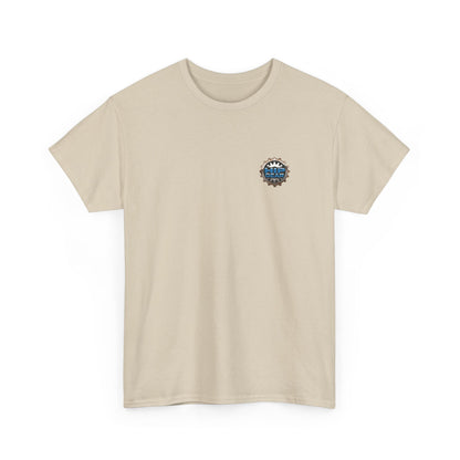 Skull Skateboard Tee — "No Brakes" Graphic Cotton Shirt Printify