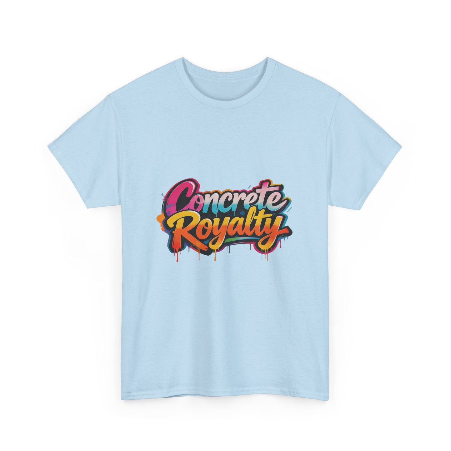 Concrete Royalty T-Shirt — Urban Graffiti Streetwear Tee Printify