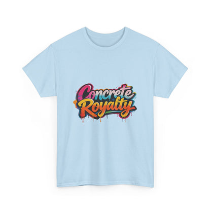 Concrete Royalty T-Shirt — Urban Graffiti Streetwear Tee Printify