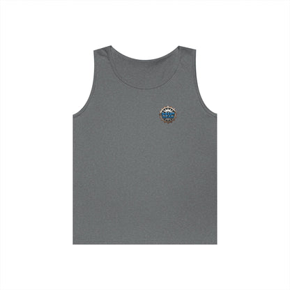 Skate Skull Tank Top – "No Brakes" Graphic Sleeveless Tee Printify
