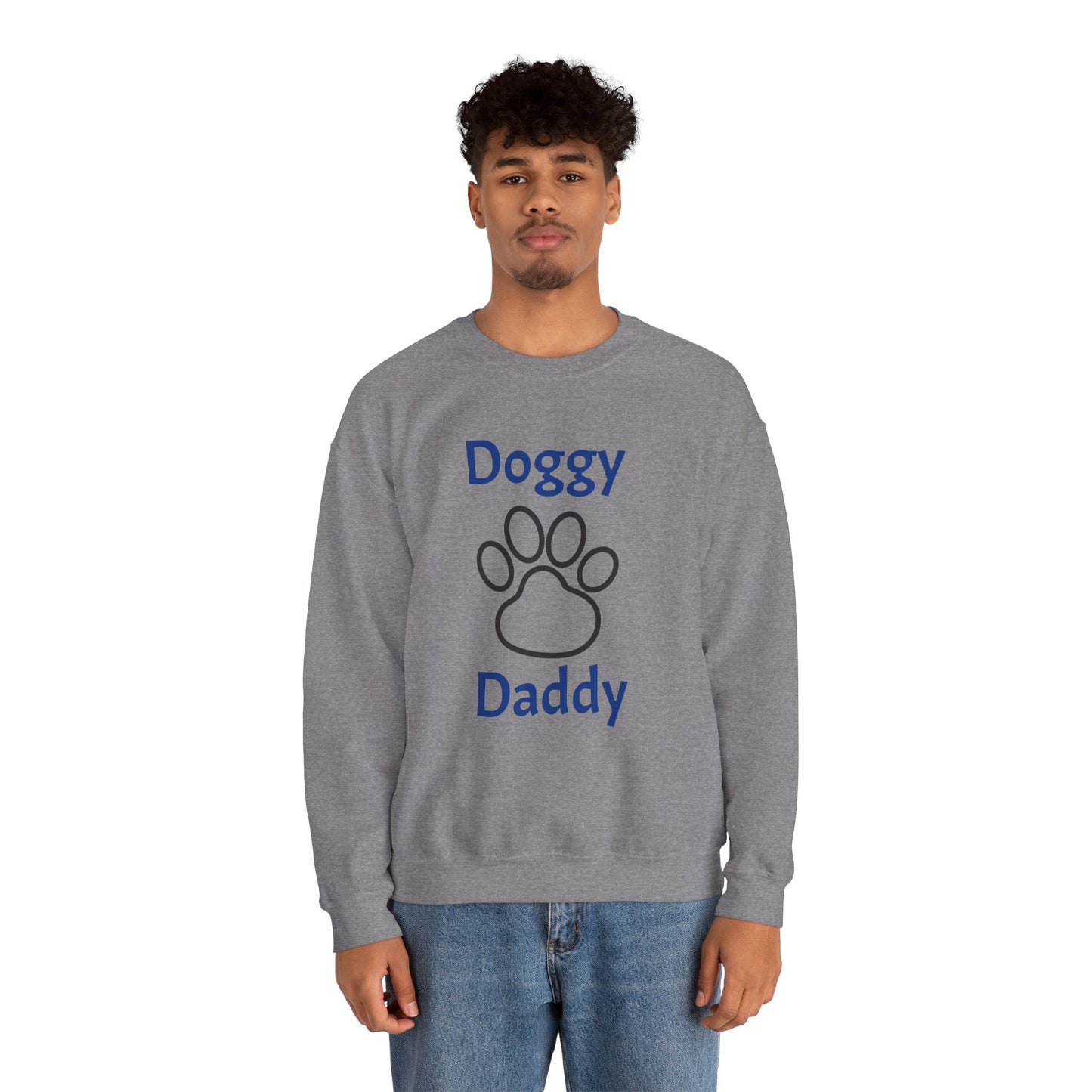 Unisex Heavy Blend™ Doggy Daddy Crewneck Sweatshirt Printify