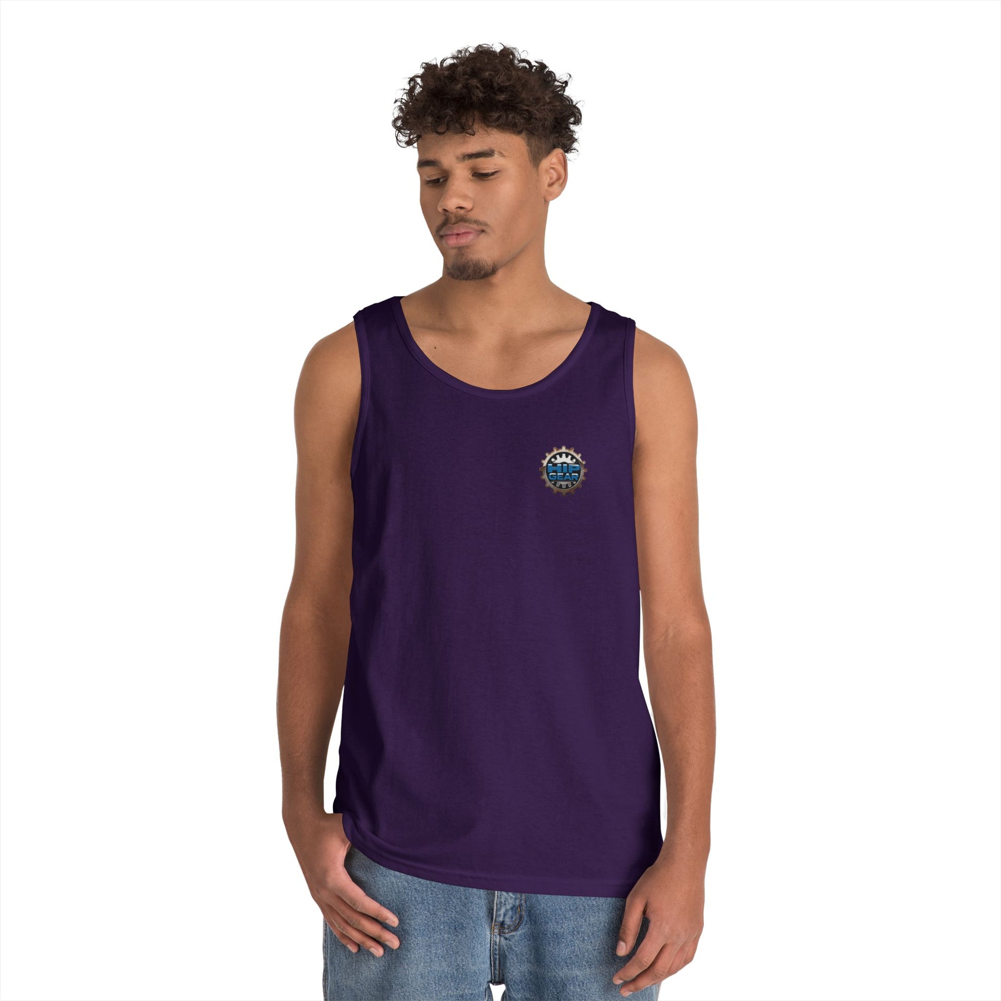 Skate Skull Tank Top – "No Brakes" Graphic Sleeveless Tee Printify
