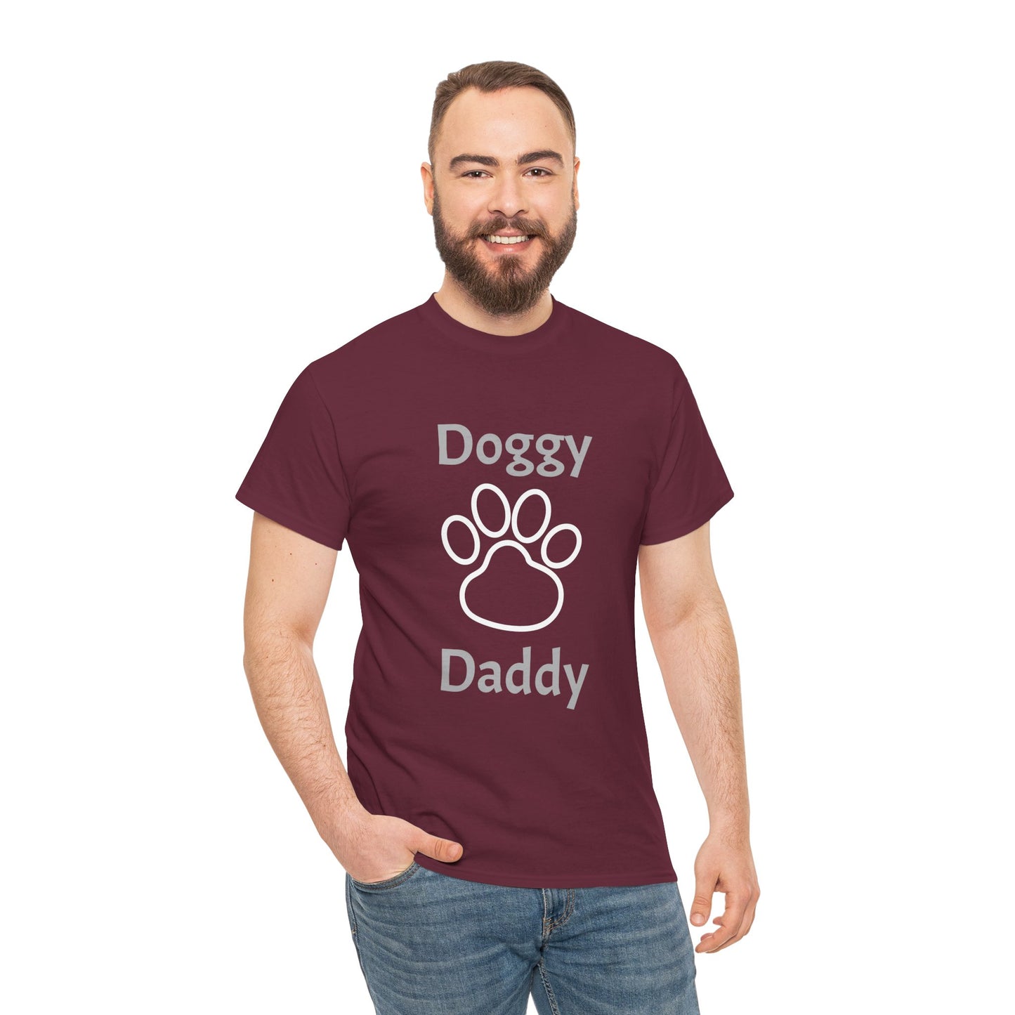 Doggy Daddy Unisex Heavy Cotton Tee Printify