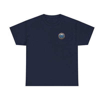T-Shirt — "Sir Scamalot" Knight Satire Graphic Tee Printify