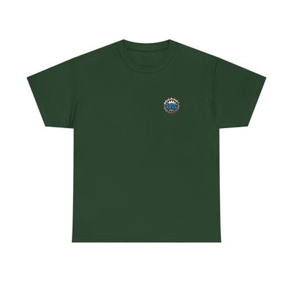 Skull Skateboard Tee — "No Brakes" Graphic Cotton Shirt Printify