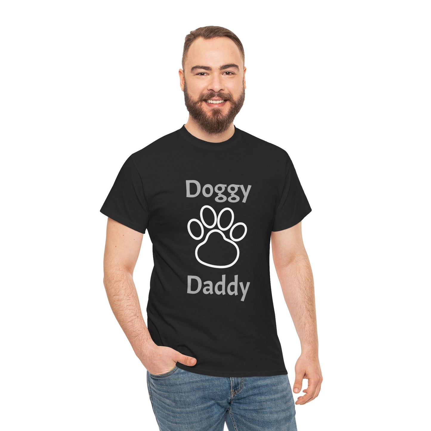 Doggy Daddy Unisex Heavy Cotton Tee Printify